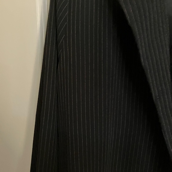 Brian Bailey Pin Striped Trench - Picture 7 of 9